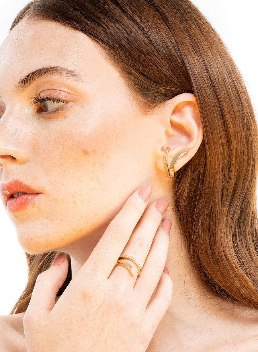 Orecchini Avvolgente Texture