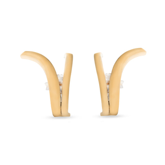 Orecchini Avvolgente Bronzo