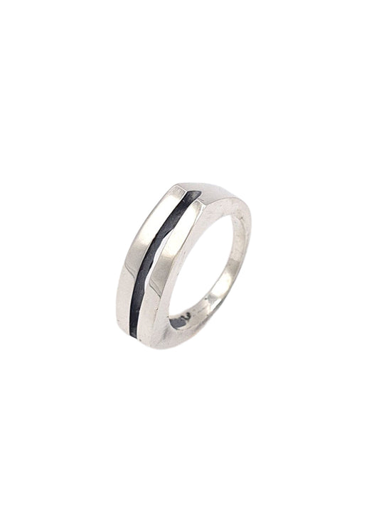 Anello Parallele Argento