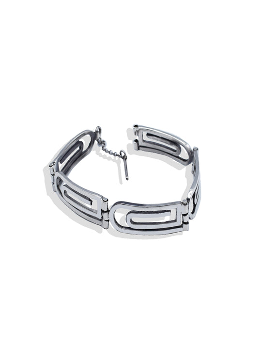 Bracciale Graffetta Squadrata Sottile