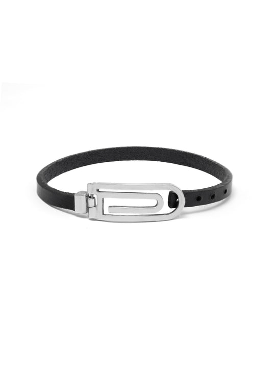 Bracciale Graffetta con cuoio