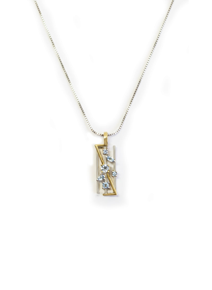 Ciondolo Andromeda Acquamarina