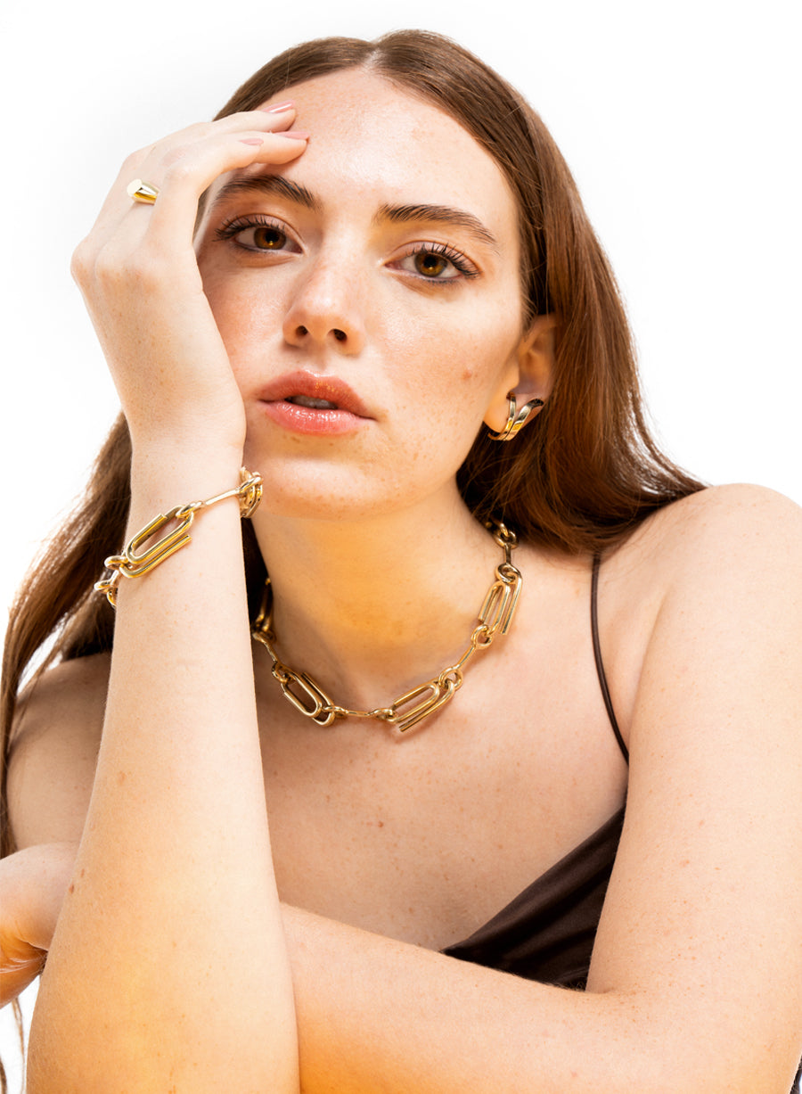 Collana Graffette Bronzo
