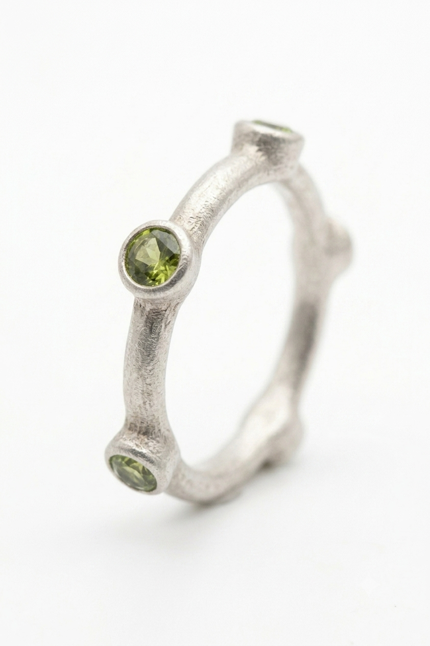 Anello ASTRA peridoto