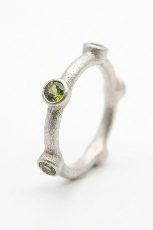 Anello ASTRA peridoto